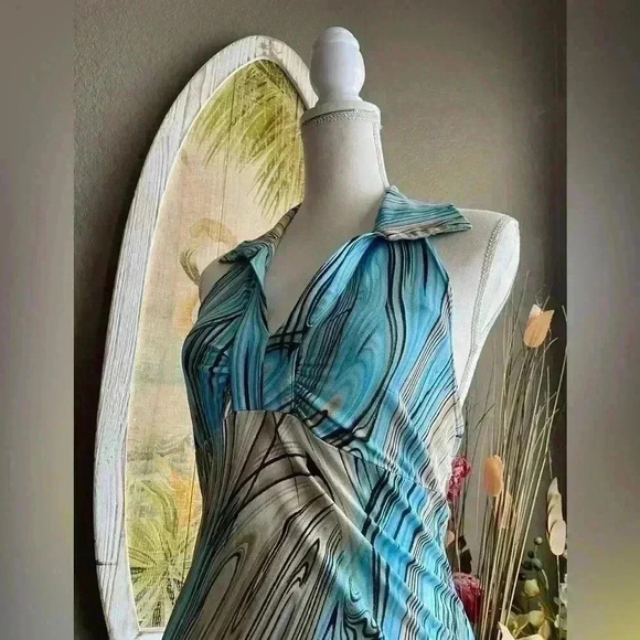 Blue Age Summer Dress Size Medium - Picture 2 of 9